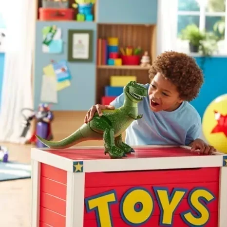 Figura de acción interactiva parlante Rex 3