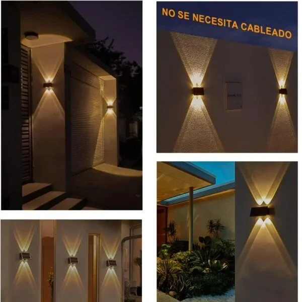 Lampara Solar Exterior  4