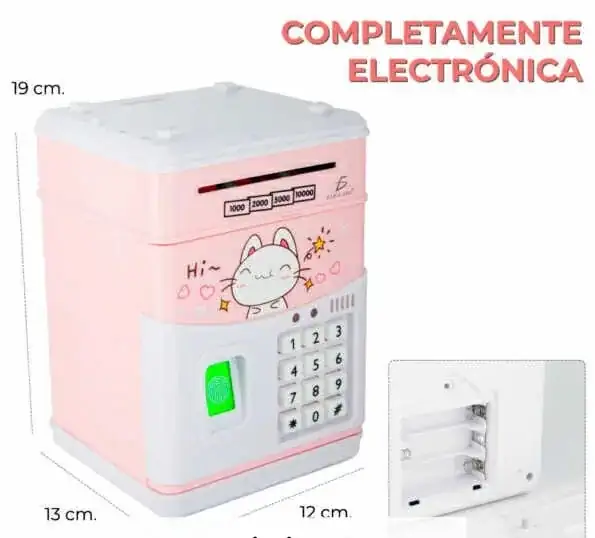 Alcancía Electrónica Automática Con Clave De Seguridad  3