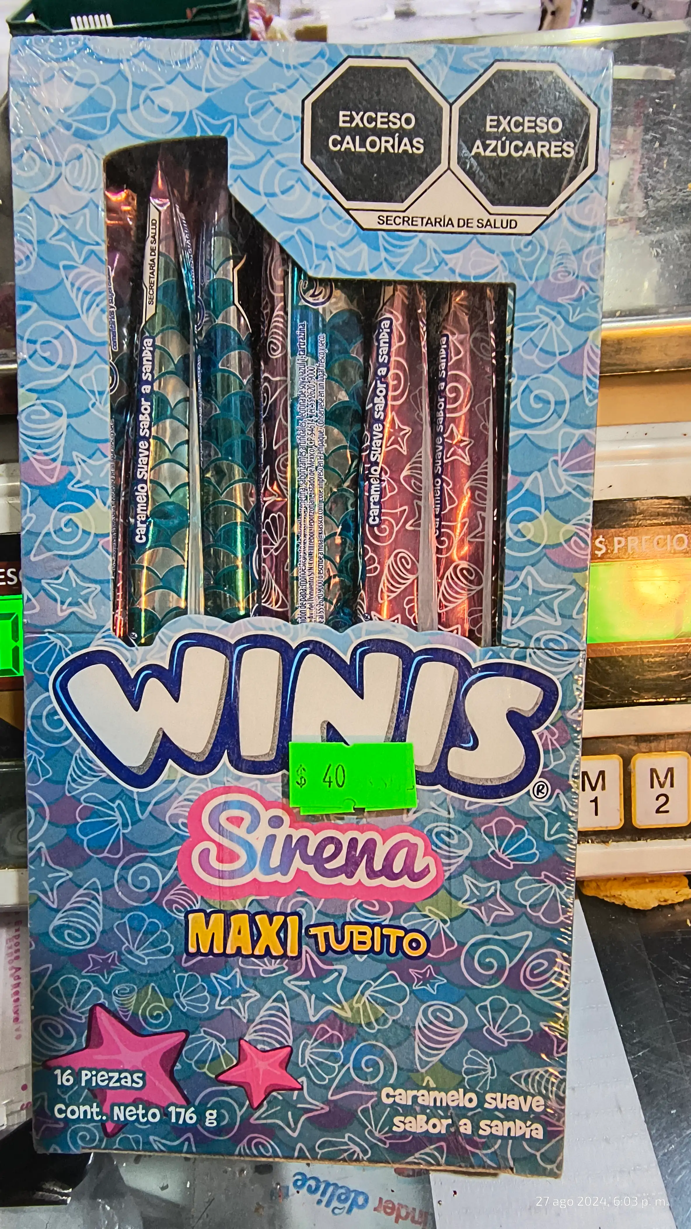 Winnis sirena maxi tubito