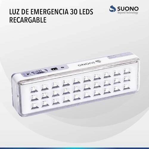 LUZ DE EMERGENCIA SUONO LED 30 