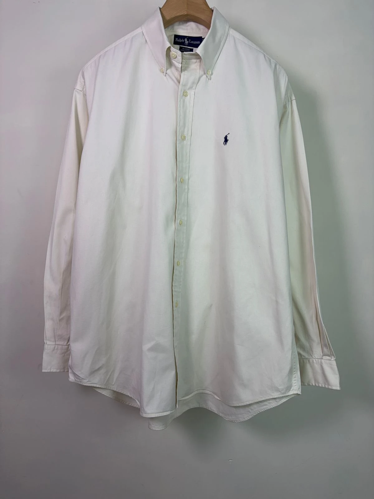 RALPH LAUREN "BLAIRE" TWILL SHIRT