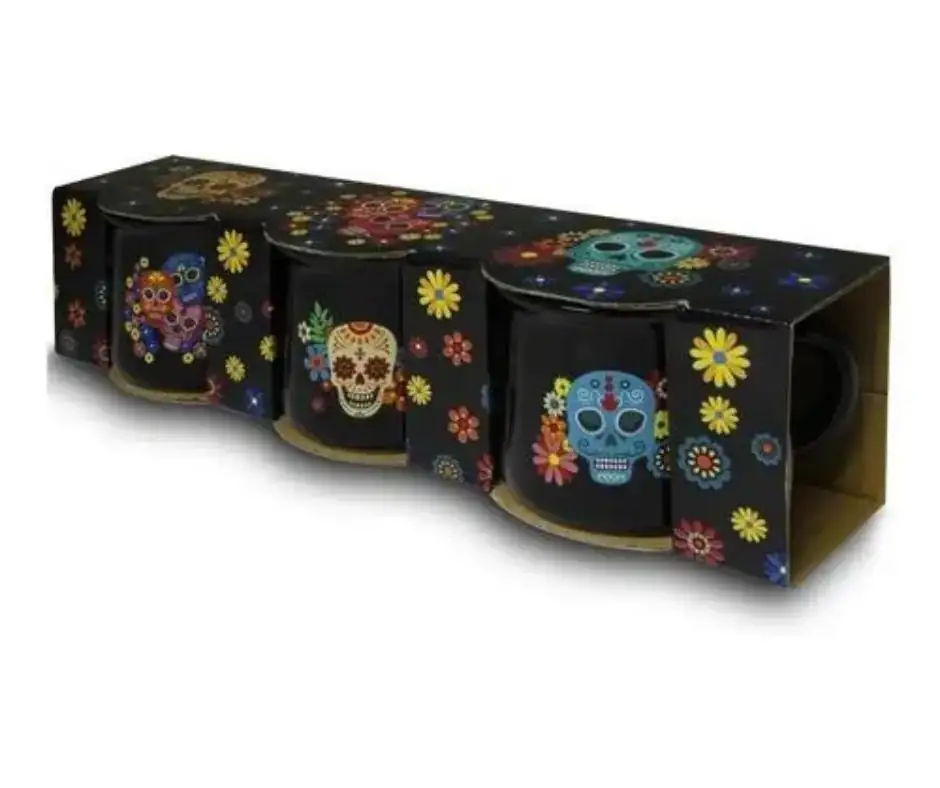 Mini tazas Expresso, tequilero 3 piezas  2