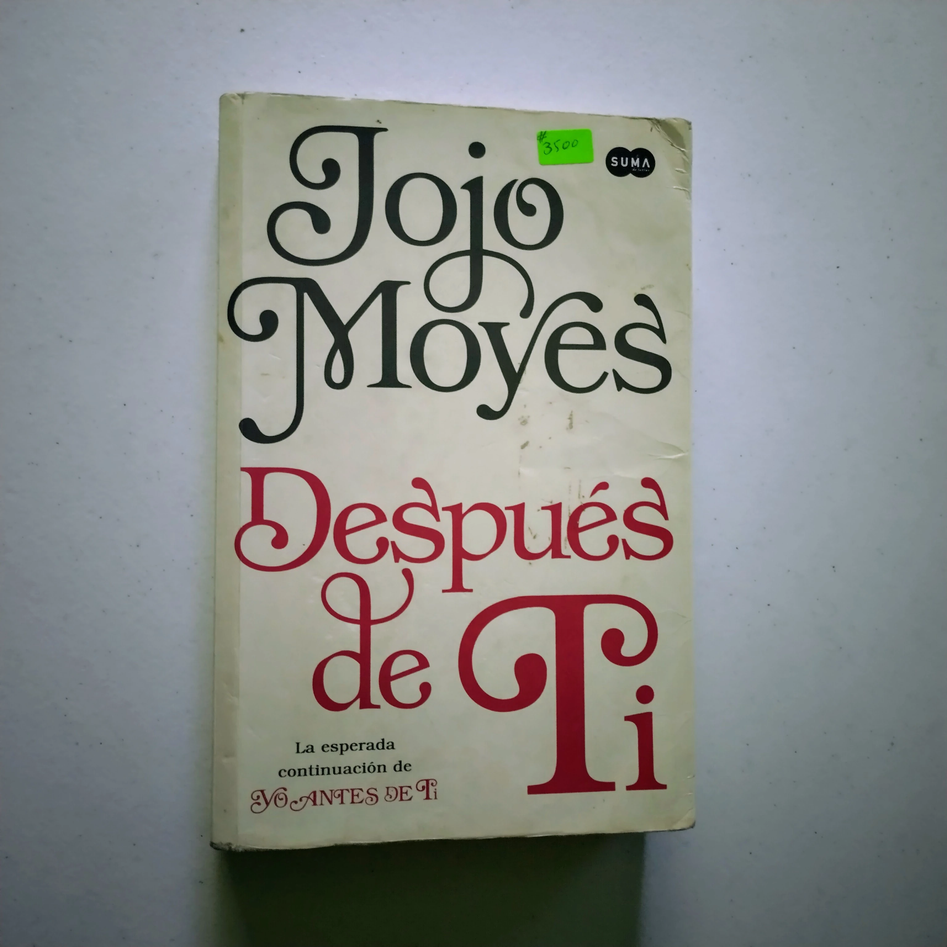 Después de tí, Jojo Moyes, usado