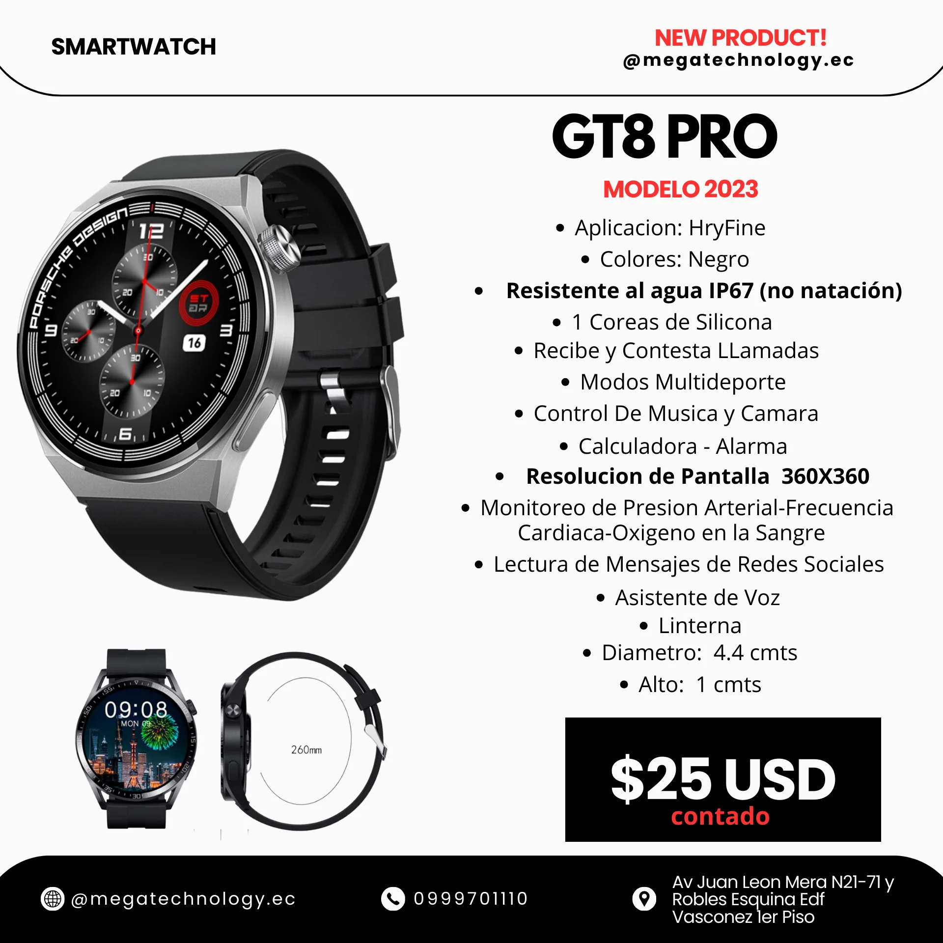SMARTWATCH GT8 PRO 3