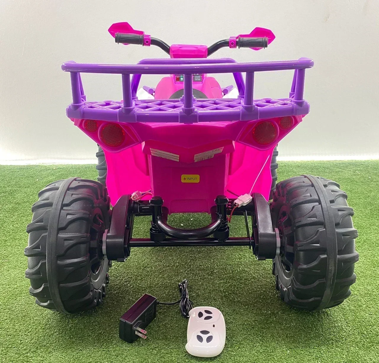 Moto A Control  Niña 7 años  Cuatrimoto Montable  3