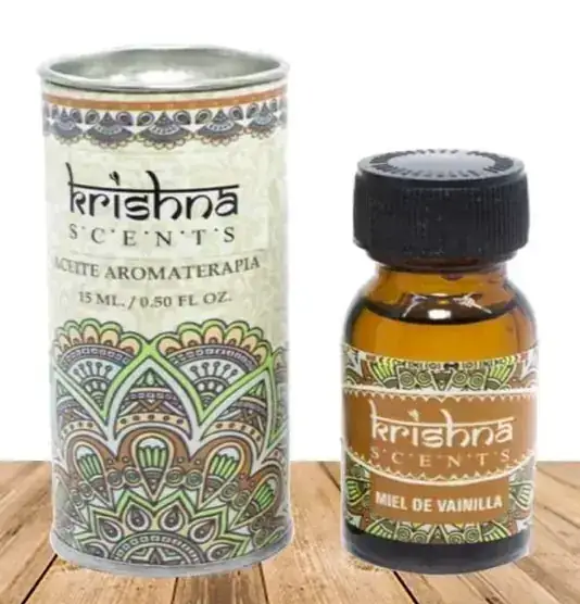 Aceite Esencial Miel Vainilla Krishna 15 ml