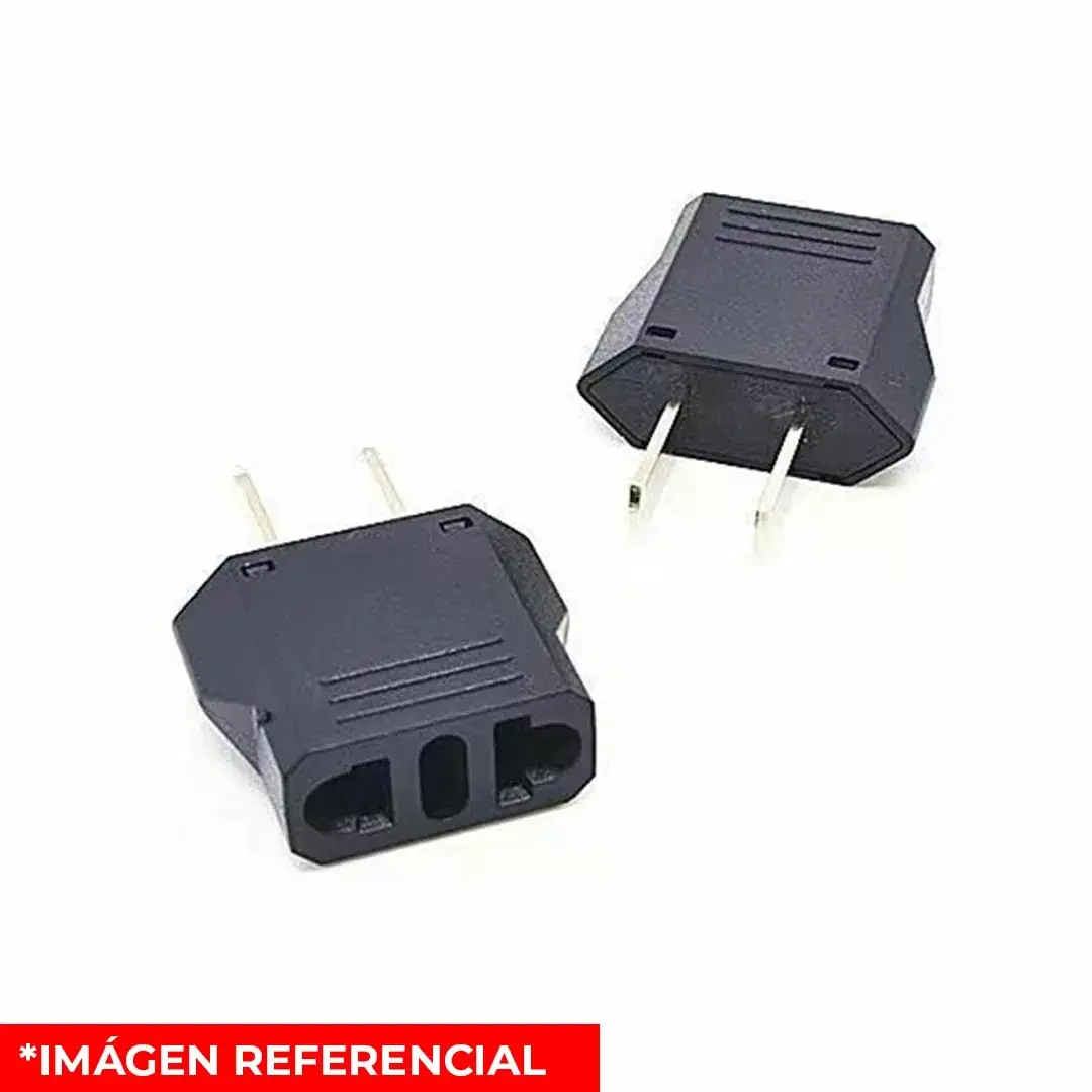 ADAPTADOR DE CORRIENTE EUROPEO A AMERICANO