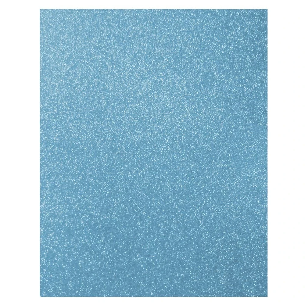 Foamy azul cielo tamaño carta diamantado