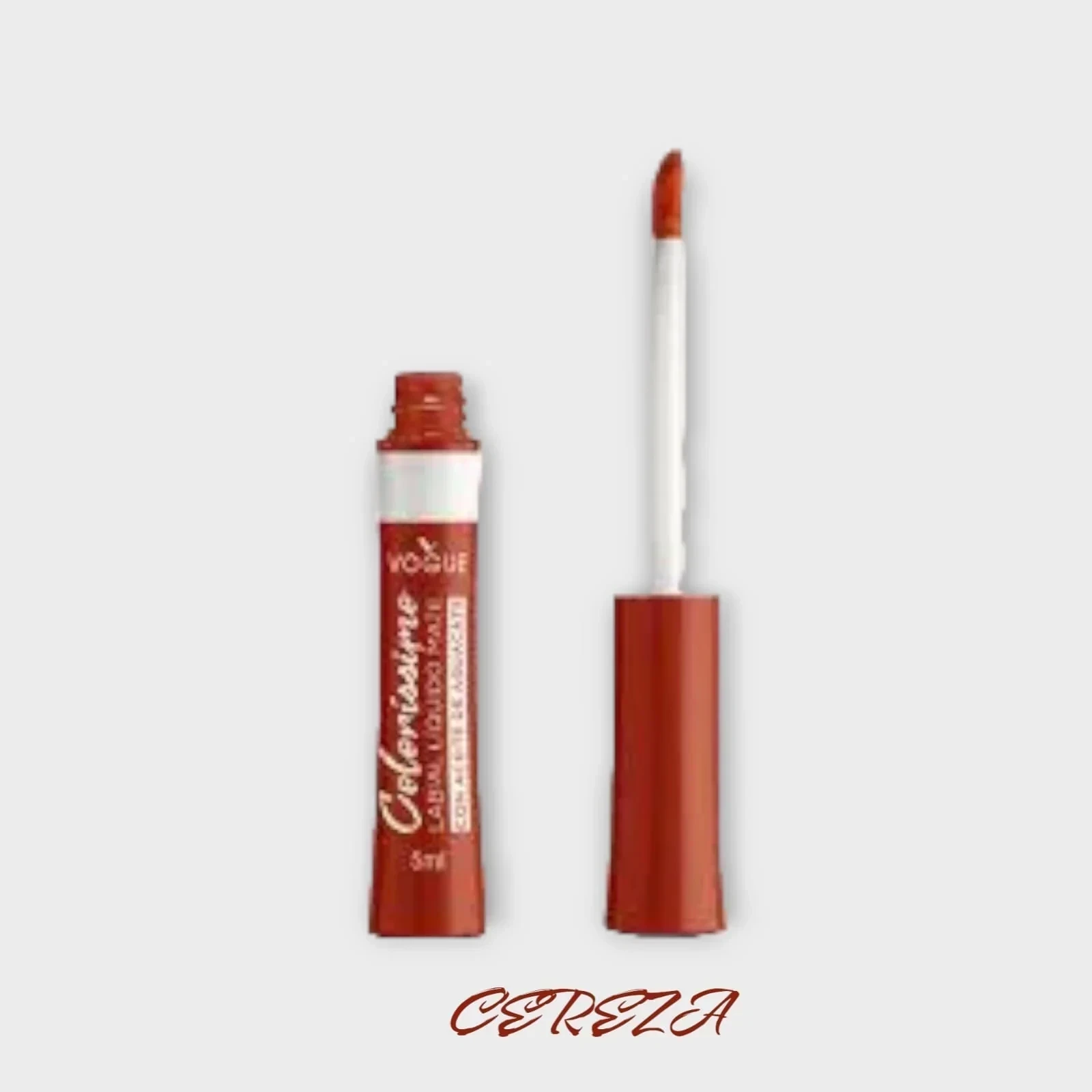 vogue labial colorisimo liquido cereza