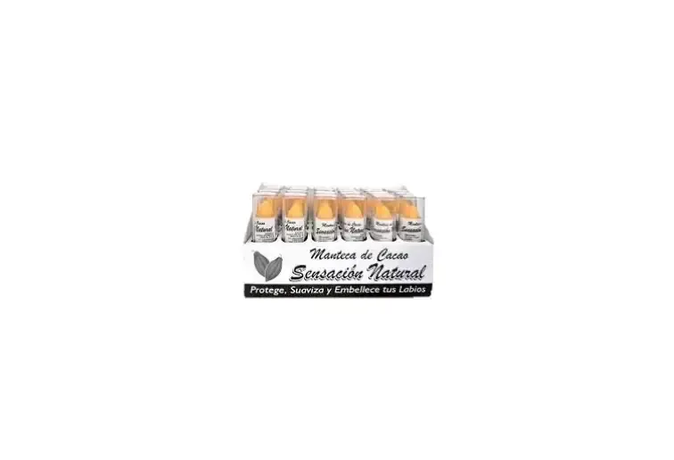 PROTECTOR LABIAL SENSACION NATURAL X 24