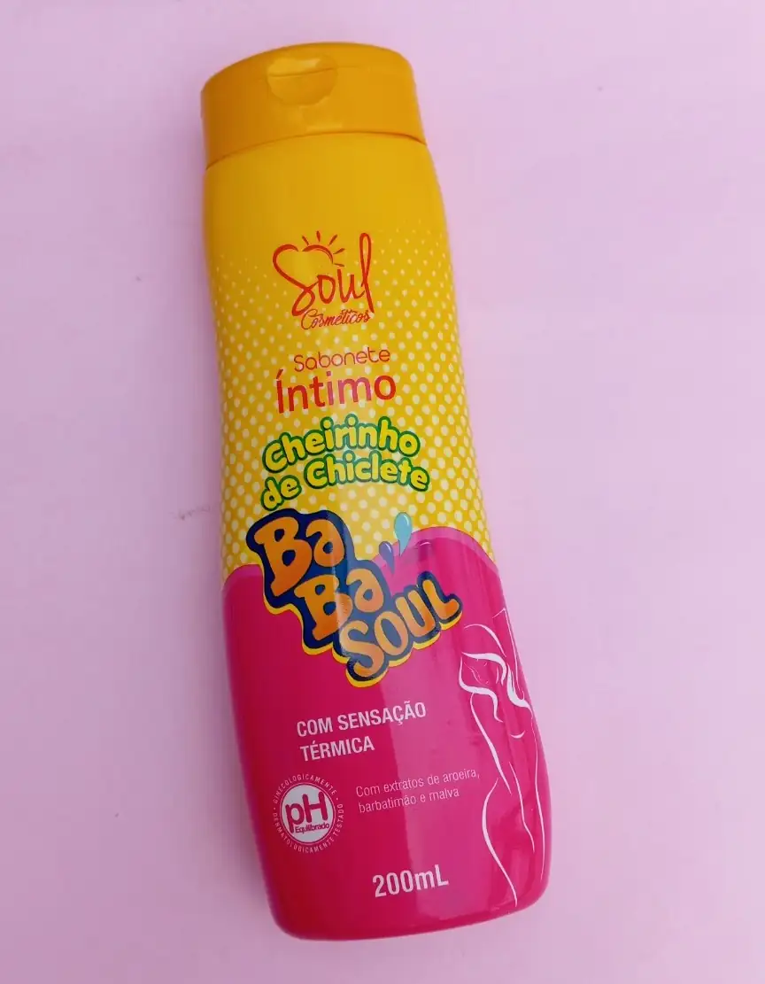 Sabonete líquido íntimo - Soul Cosméticos 