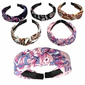DIADEMA ESTAMPADA CON DISENO GITANO