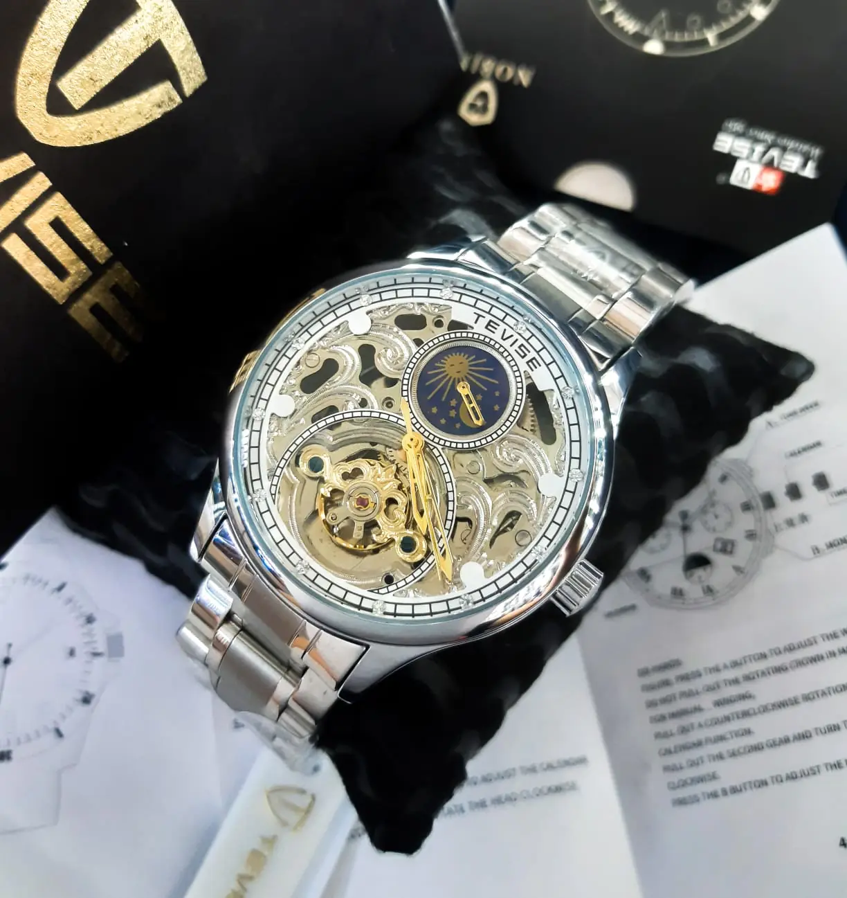 RELOJ TEVISE AUTOMÁTICO  3