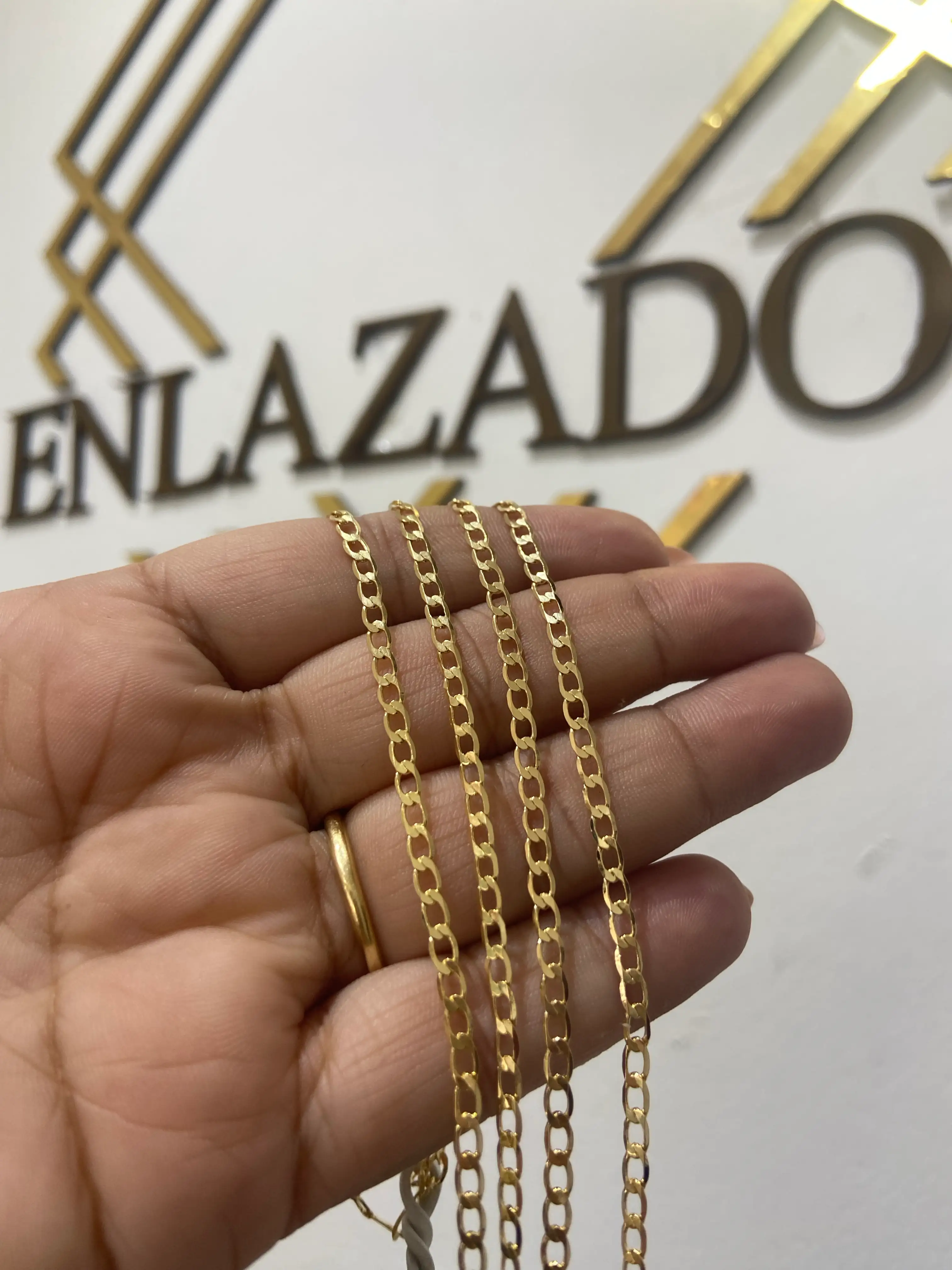 CADENA CUBANA 2mm 50cm