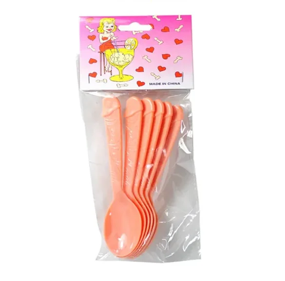Cucharas mango forma de pene