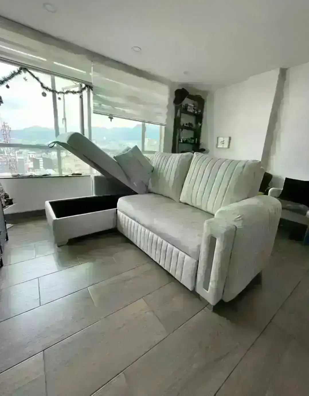 Sala en L Sofacama Multifuncional  3