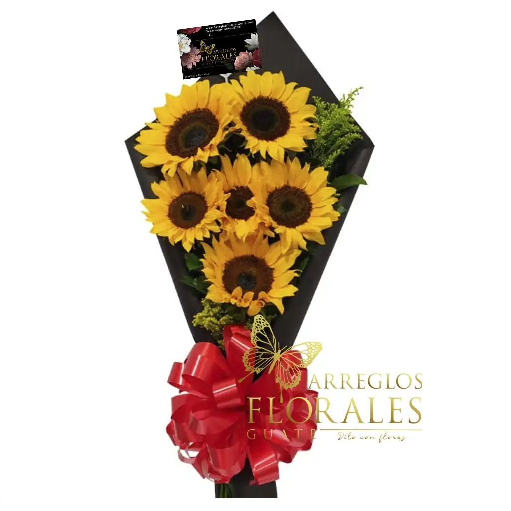 Ramos de girasoles  2