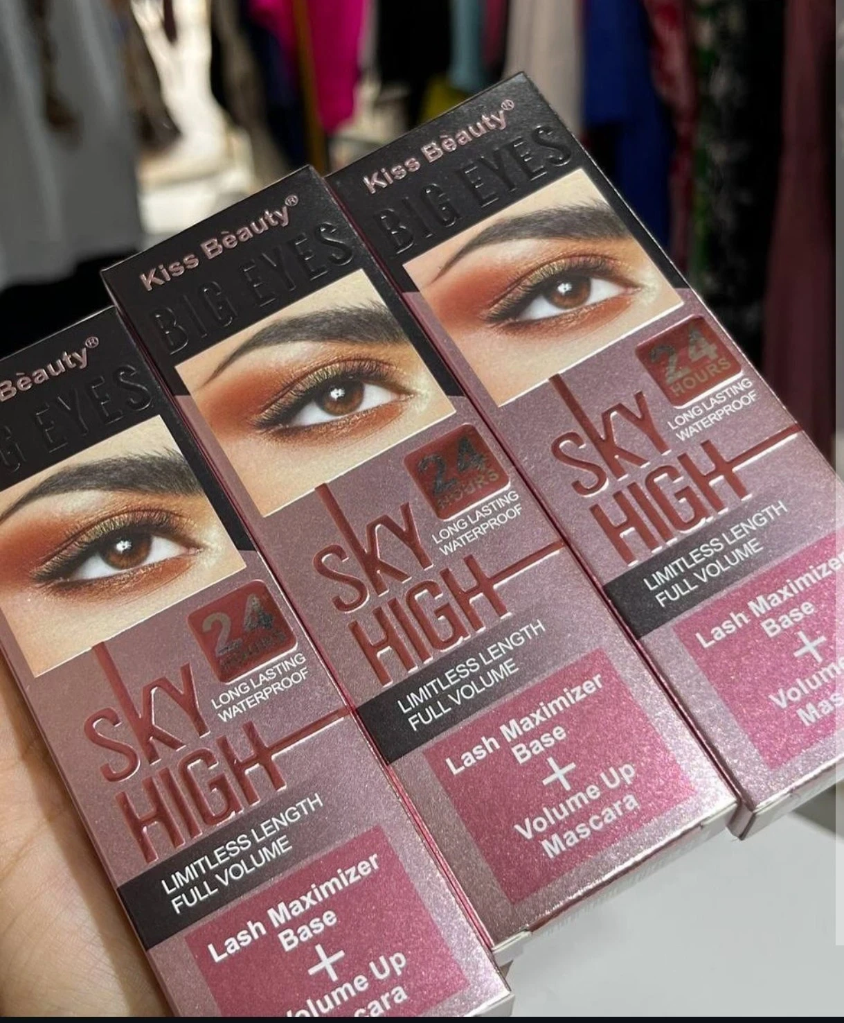 KISS BEAUTY SKYHIGH 2PCS SET MASCARA  ☺️💝 3