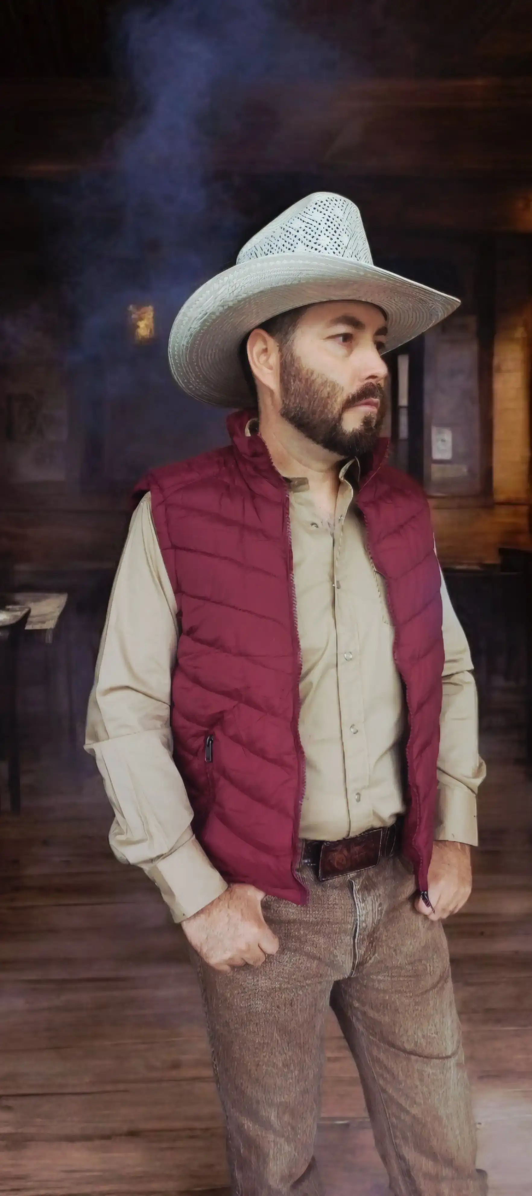 CHALECO VAQUERO BASICO 2