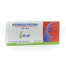 ATORVASTATINA 40 MG X 10 TAB ECAR