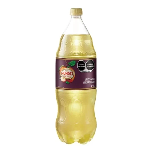 REFRESCO MUNDET SABOR MANZANA DURAZNO 2 L 