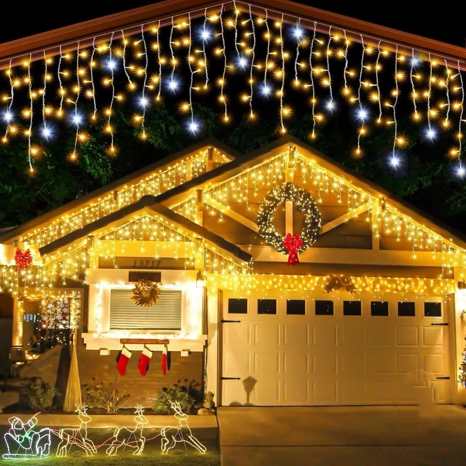 ✨ Cascada Solar LED de 5 metros – ¡Ilumina tus Espacios sin Gastar Luz! ✨
