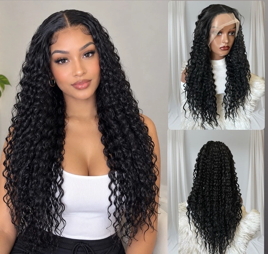 Peluca Rizada de 30" frontal lace 13x4
