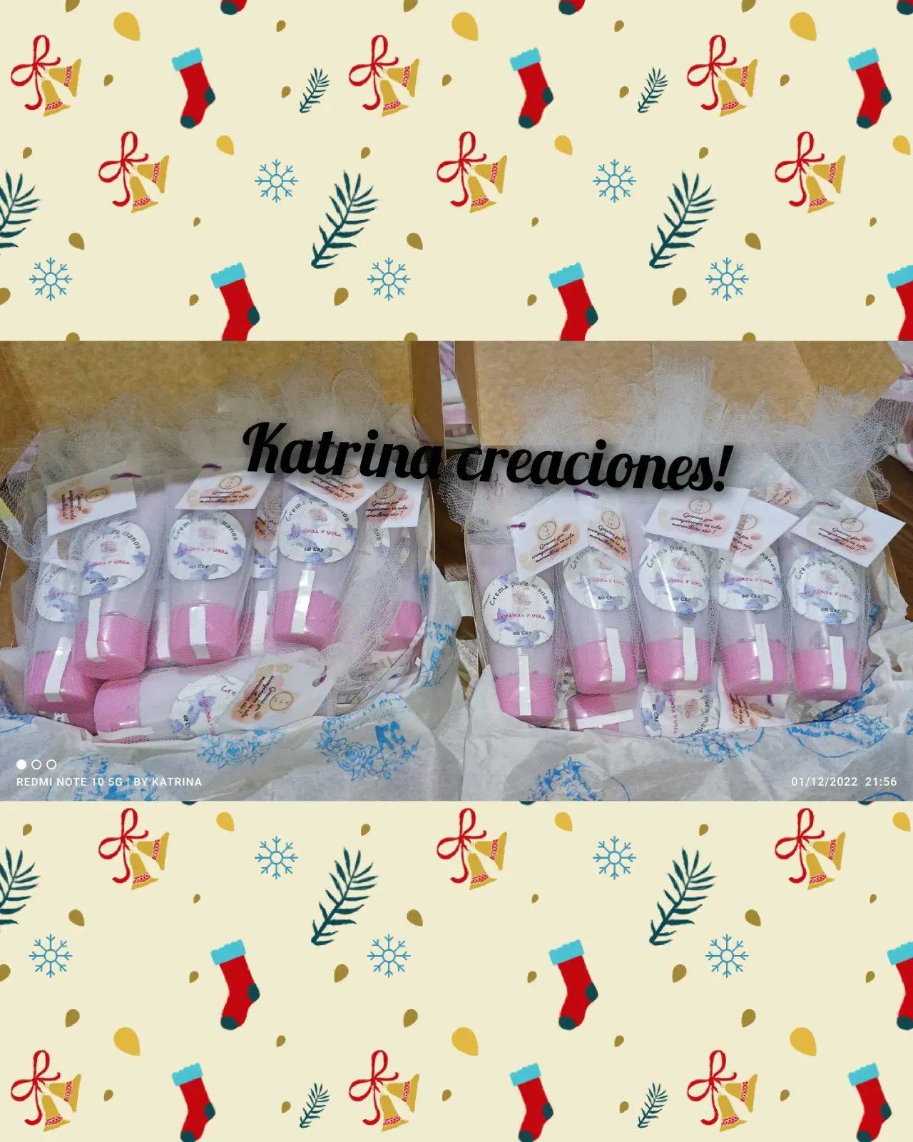 Set de 25 cremas para manos souvenils. 3