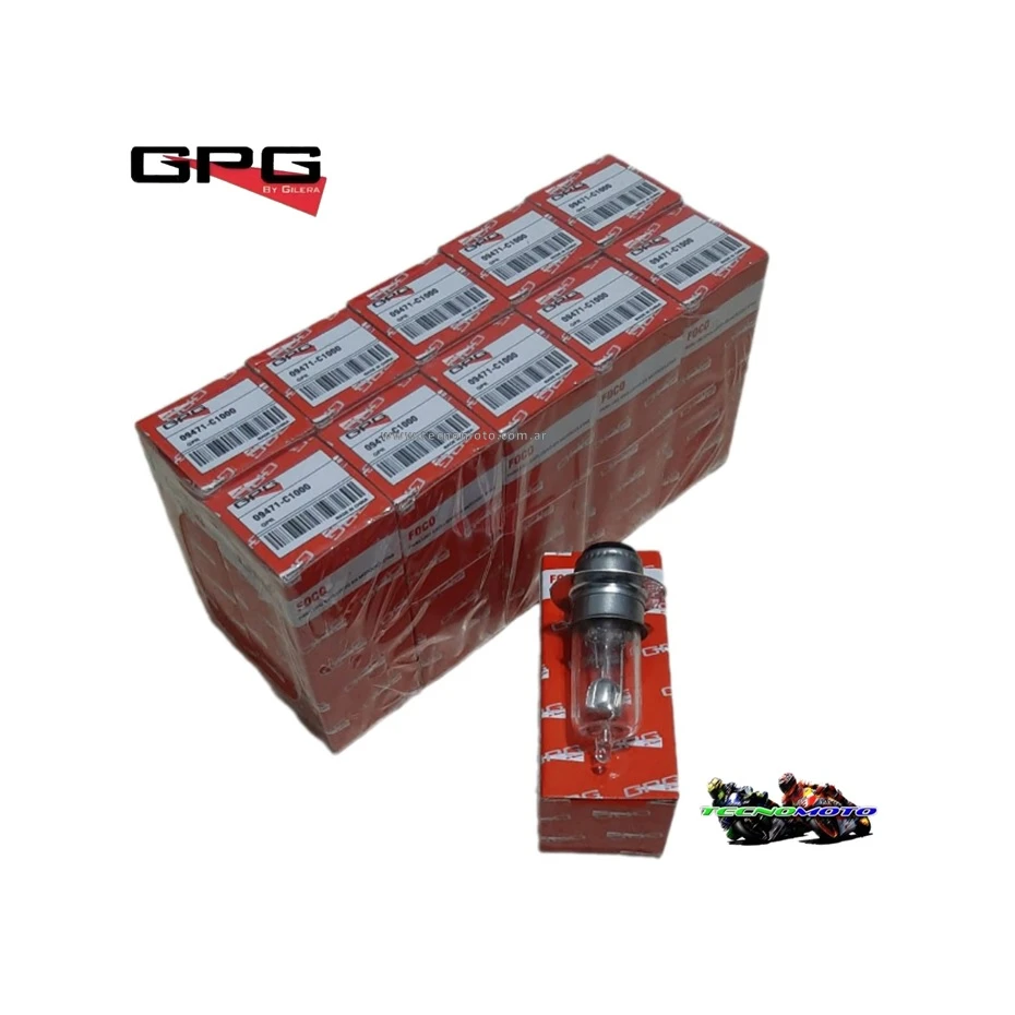 LAMPARA CAJA X 10U H5 12V 35/35W CRISTAL -49243