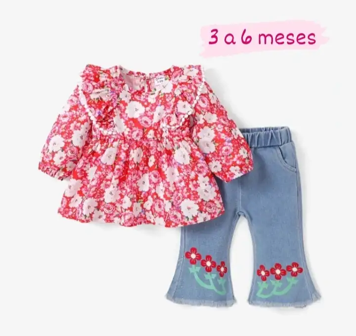 Conjunto pantalon + blusa