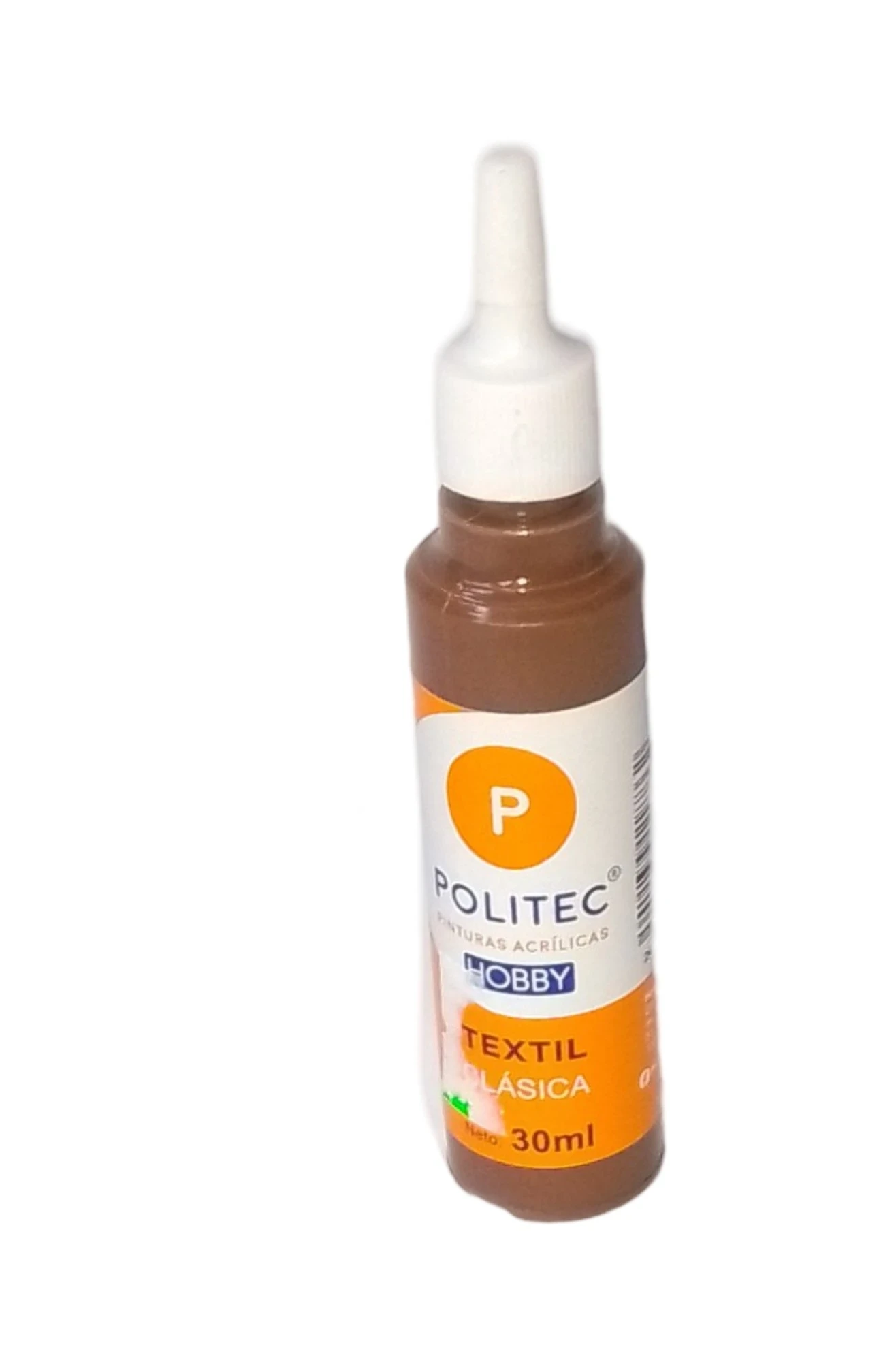 Pintura textil 30 ml politec cafe