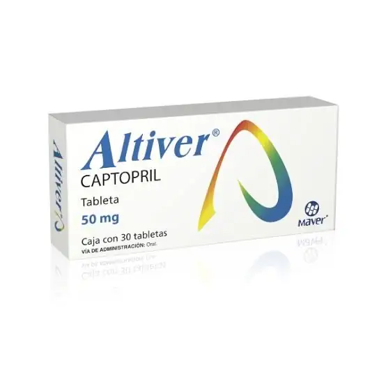 Altiver 50 mg (Captopril)