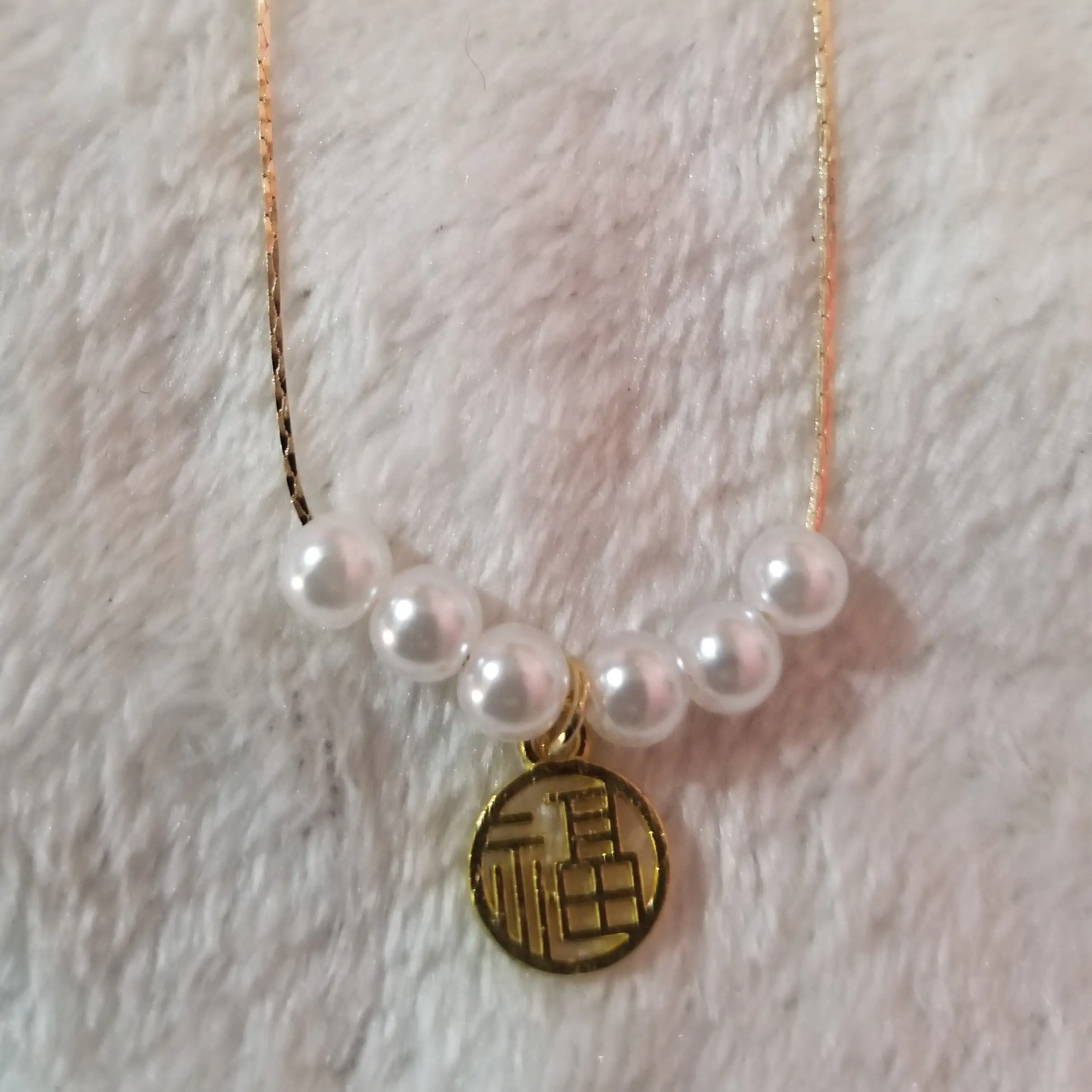 Collar Moneda China dama