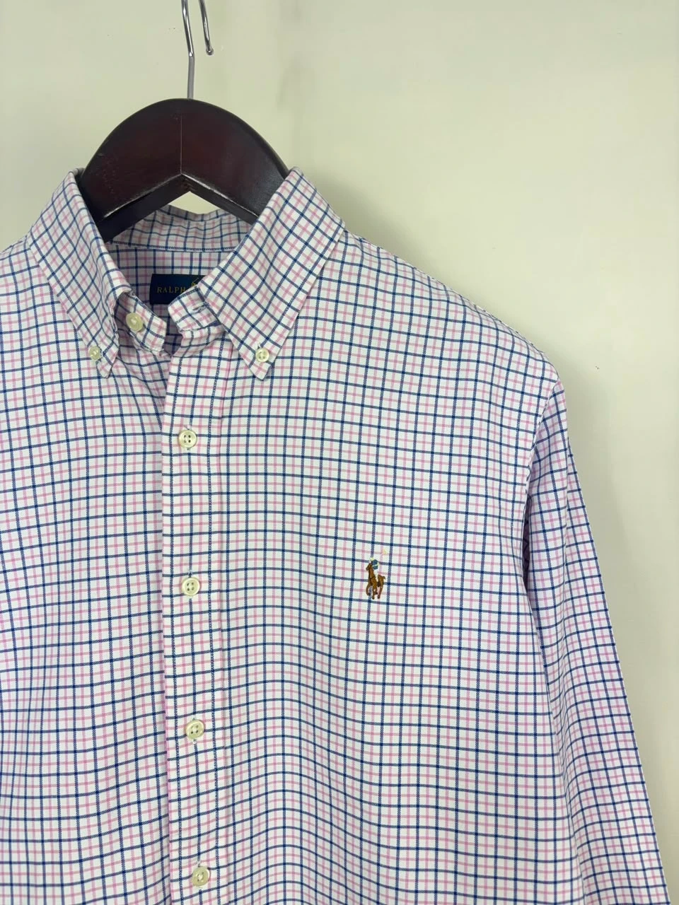 RALPH LAUREN CHECK LONG SLEEVE SHIRT 3