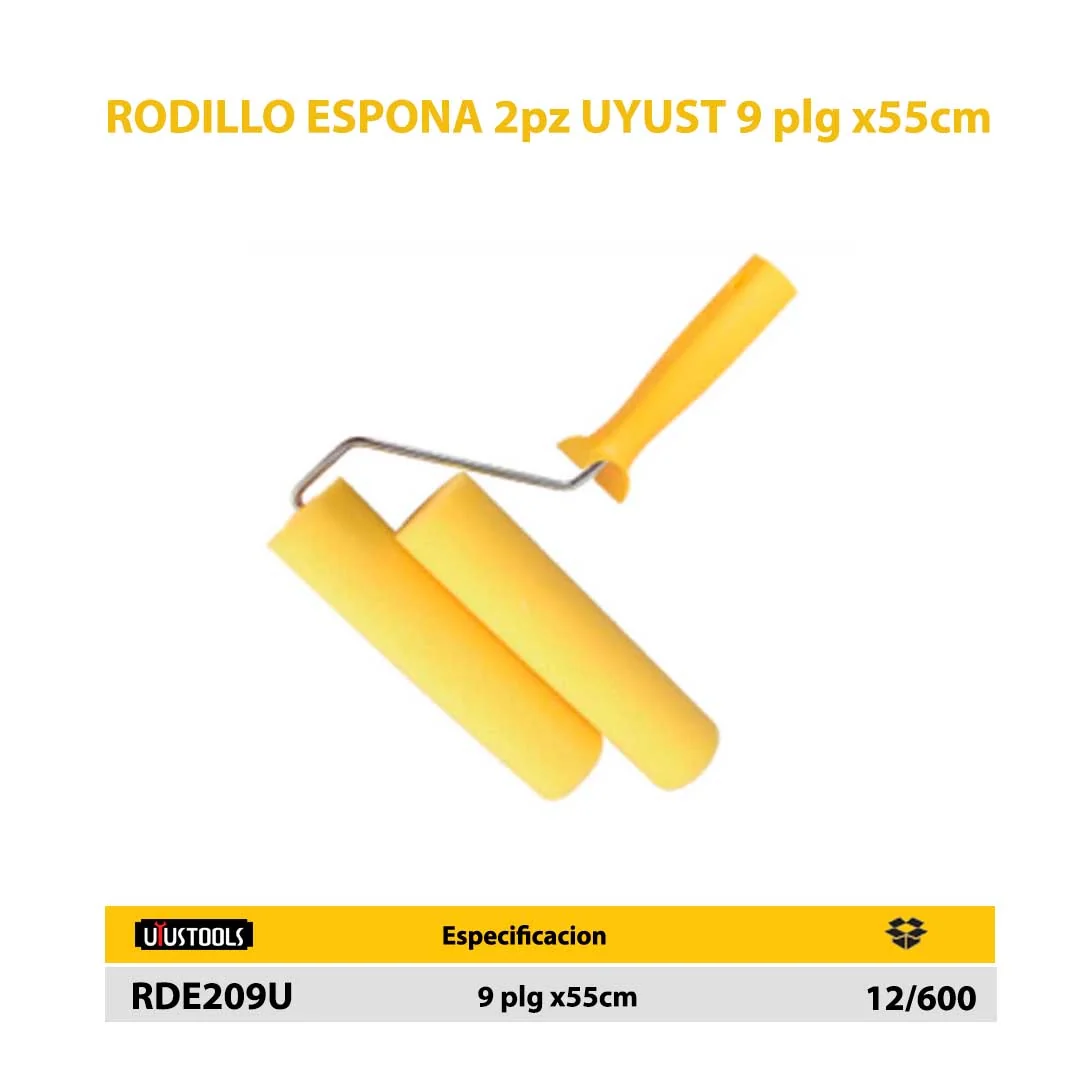 RODILLO ESPONA 2pz UYUST 9"x55cm