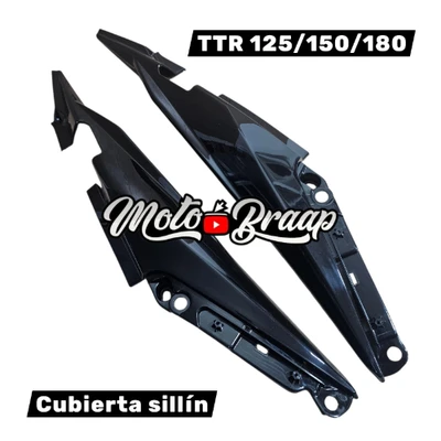 PL TTR 125 / PL TTR 150 / PL TTR 180 / cubierta de sillin Negra OKL IMCUS10