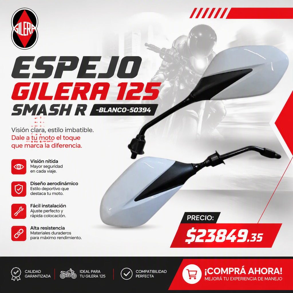 ESPEJO GILERA