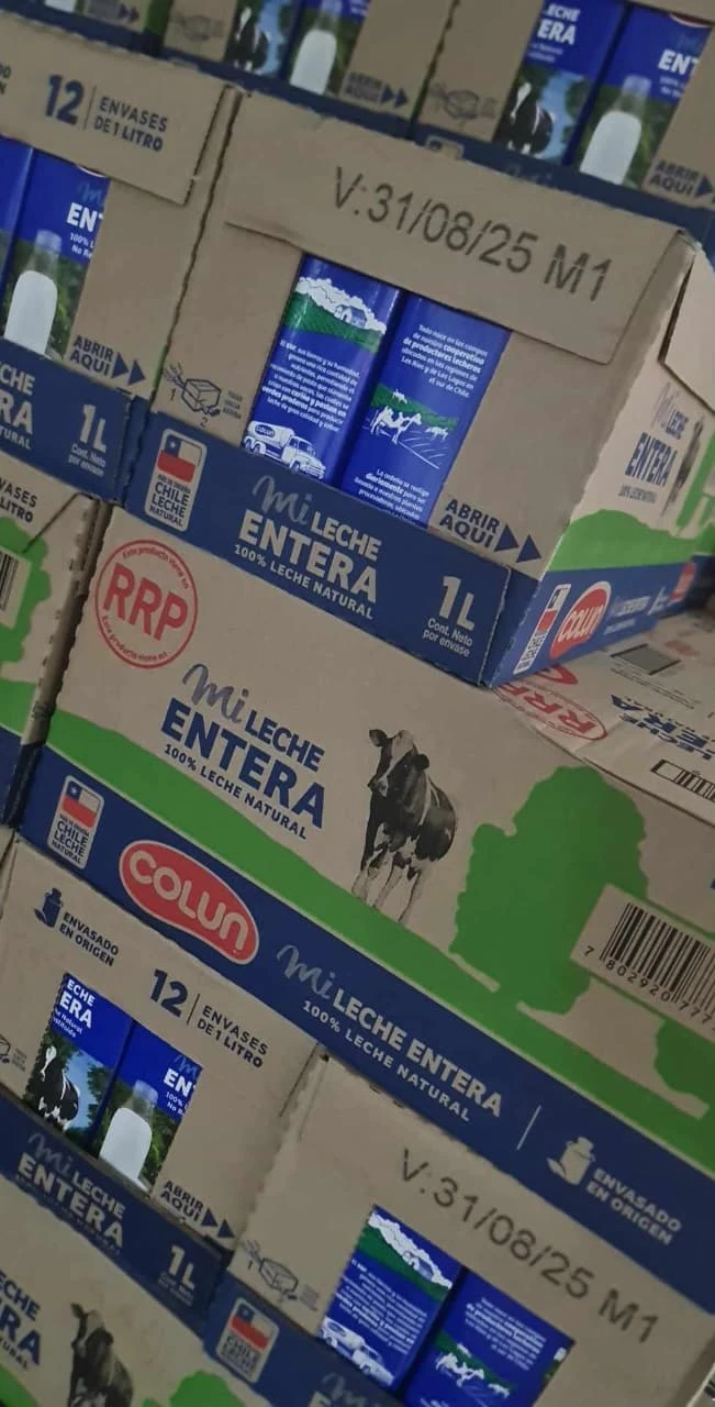 LECHE ENTERA NATURAL SIN TAPA