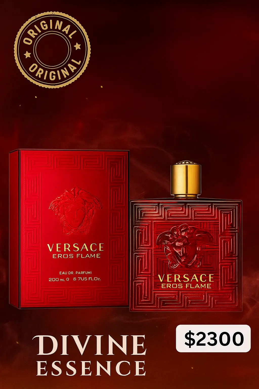 Eros Flame EDP 200ml - Versace