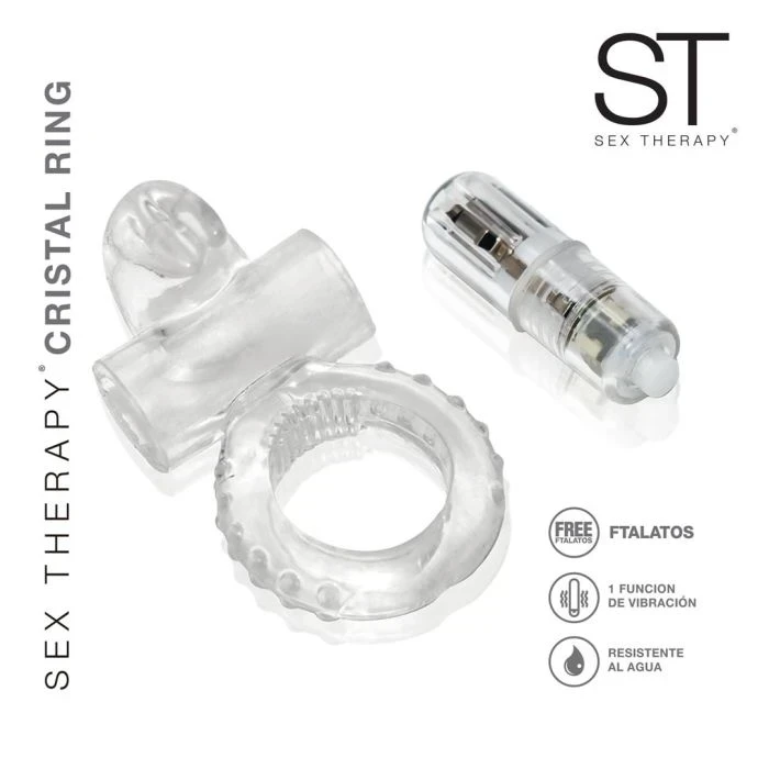 Anillo vibrador CRISTAL RING