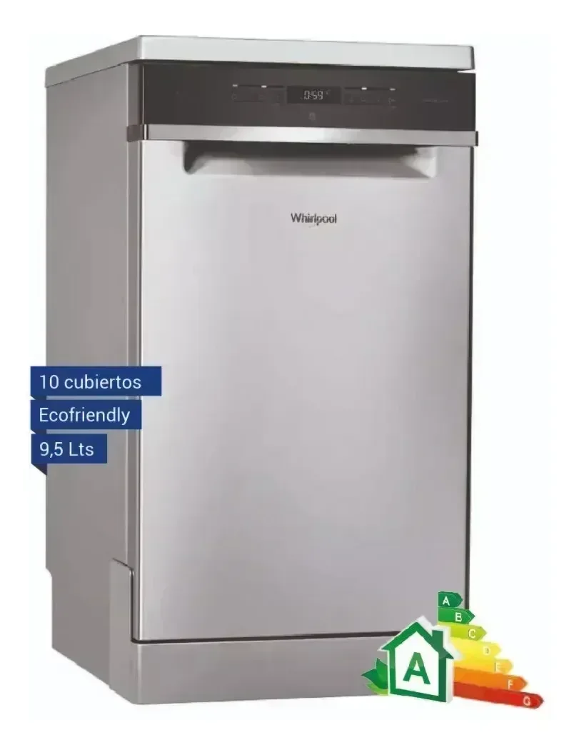 Lavavajillas Whirlpool WSFO3T2 10 cubiertos 