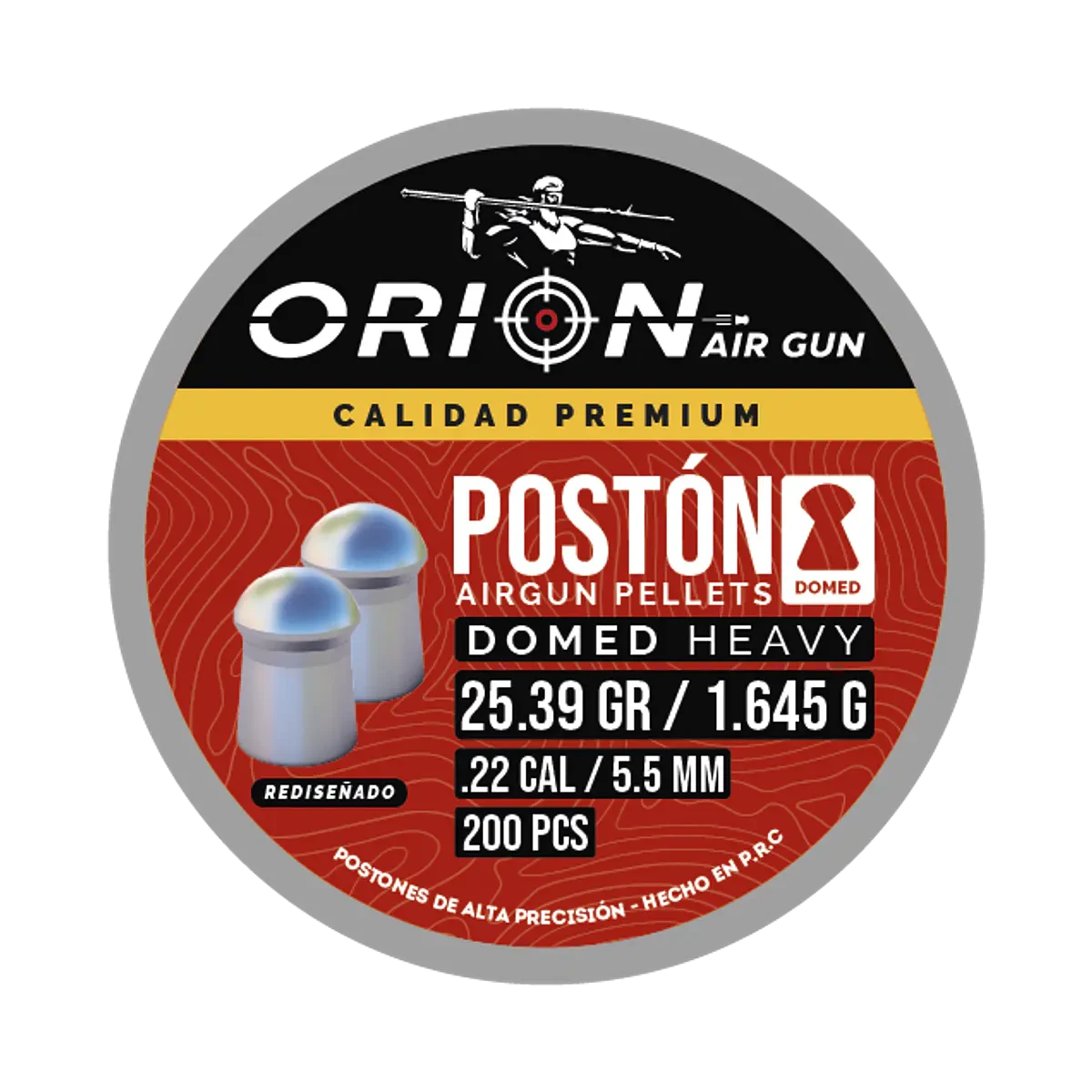 POSTONES DOMED 5.5MM 25.39GR 200UN