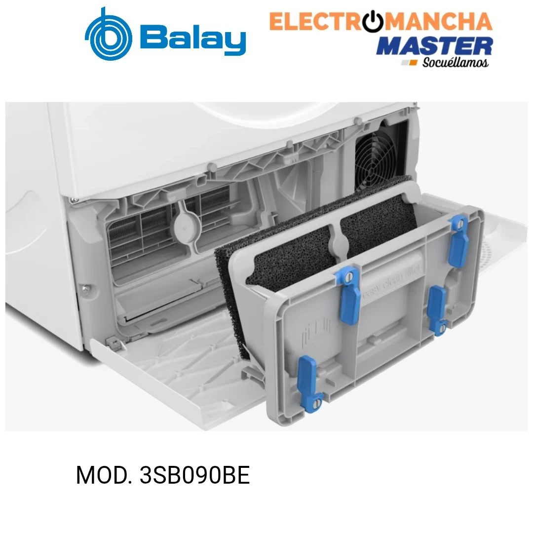 SECADORA BALAY 3SB090BE 9 KG. B.CALOR  D 6