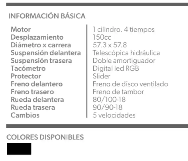 Moto a gasolina Cincinati 2