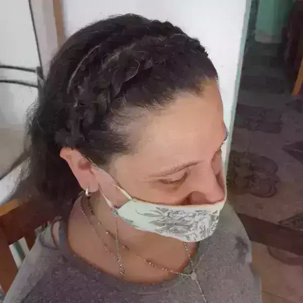 Trenzas vincha doble