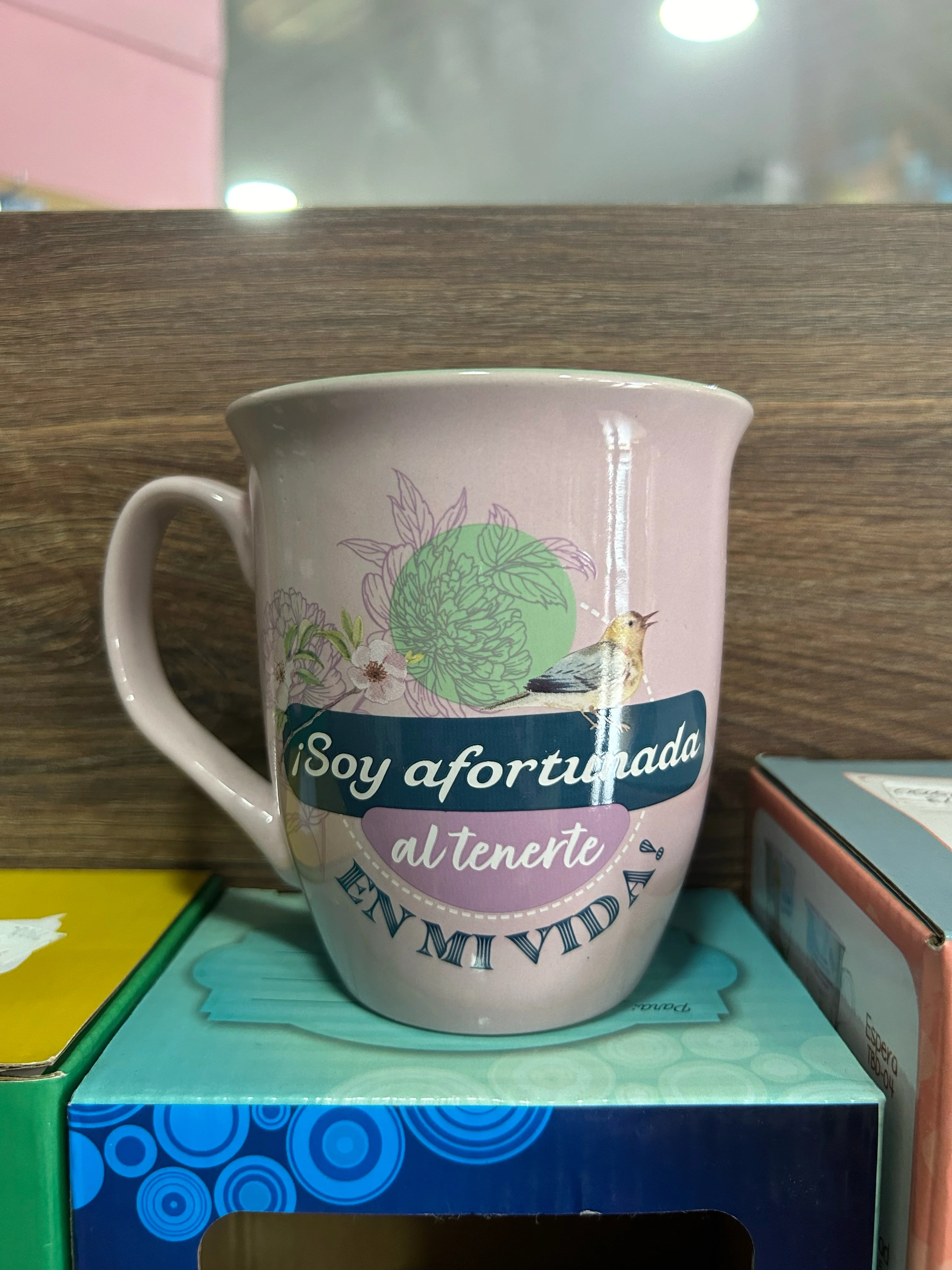 Taza con mensaje