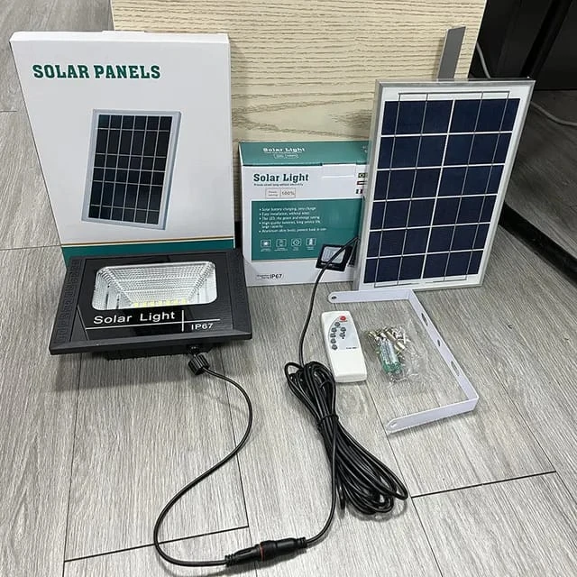 Kit reflector solar 100w control remoto