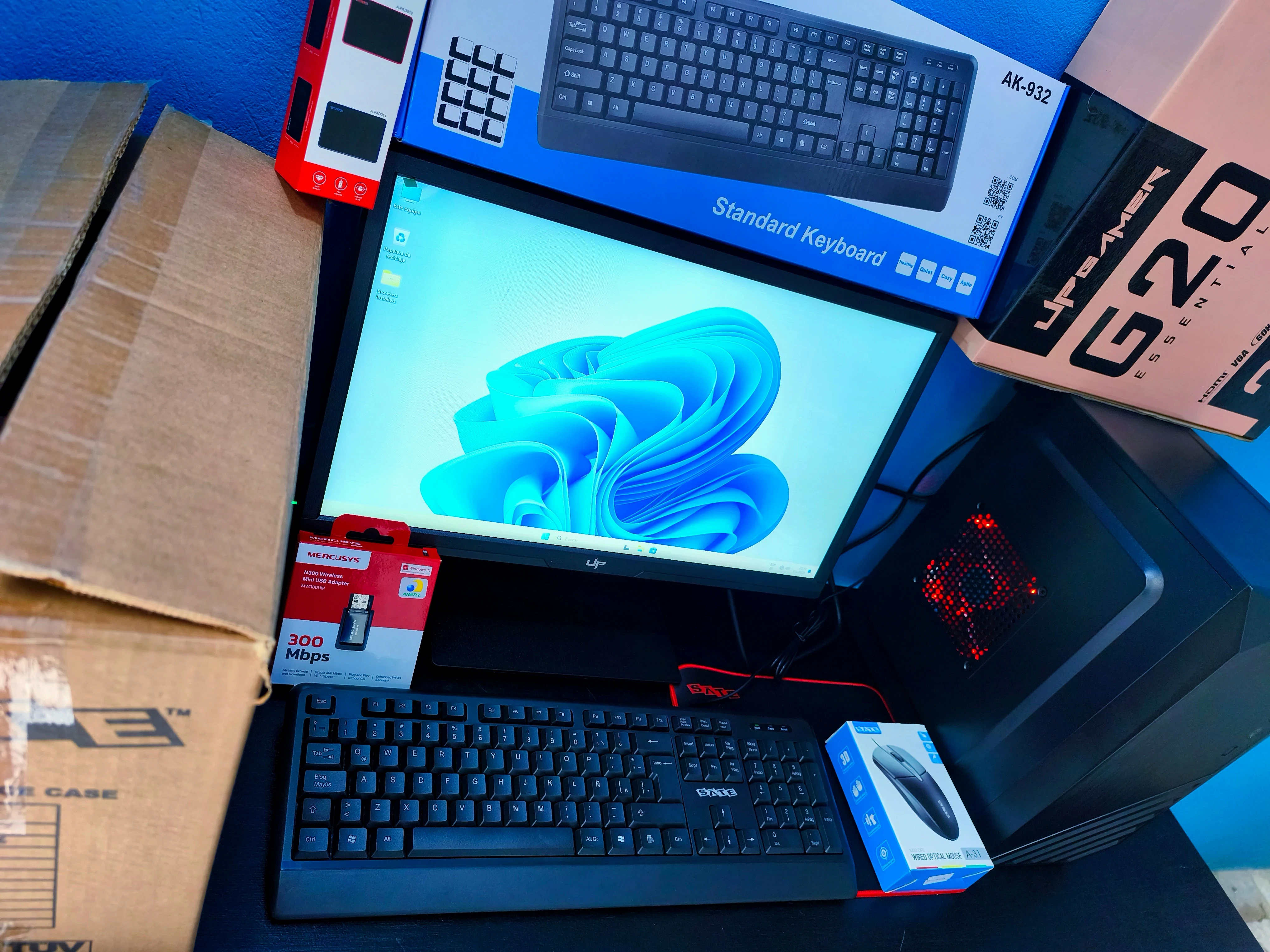 Pc Core i5  Combo Comp. Nueva En Caja. 6