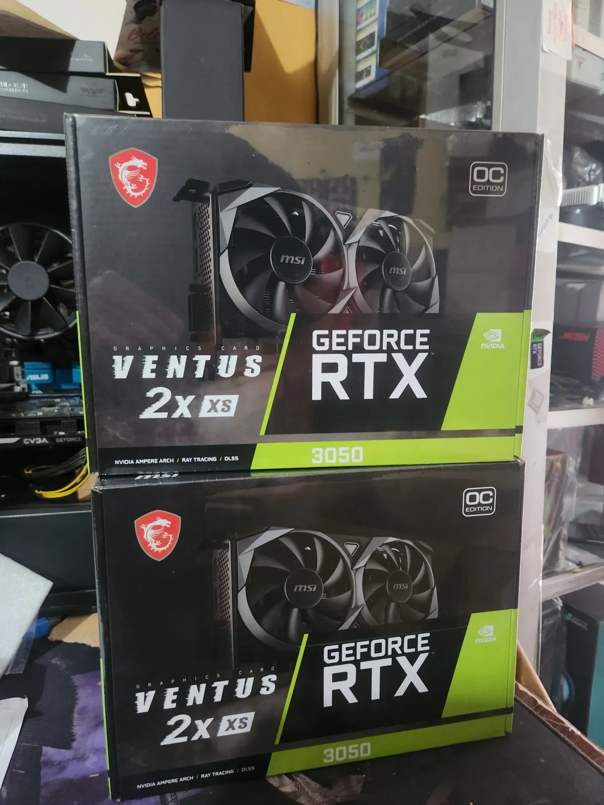 Nvidia RTX 3050 8GB MSI  4